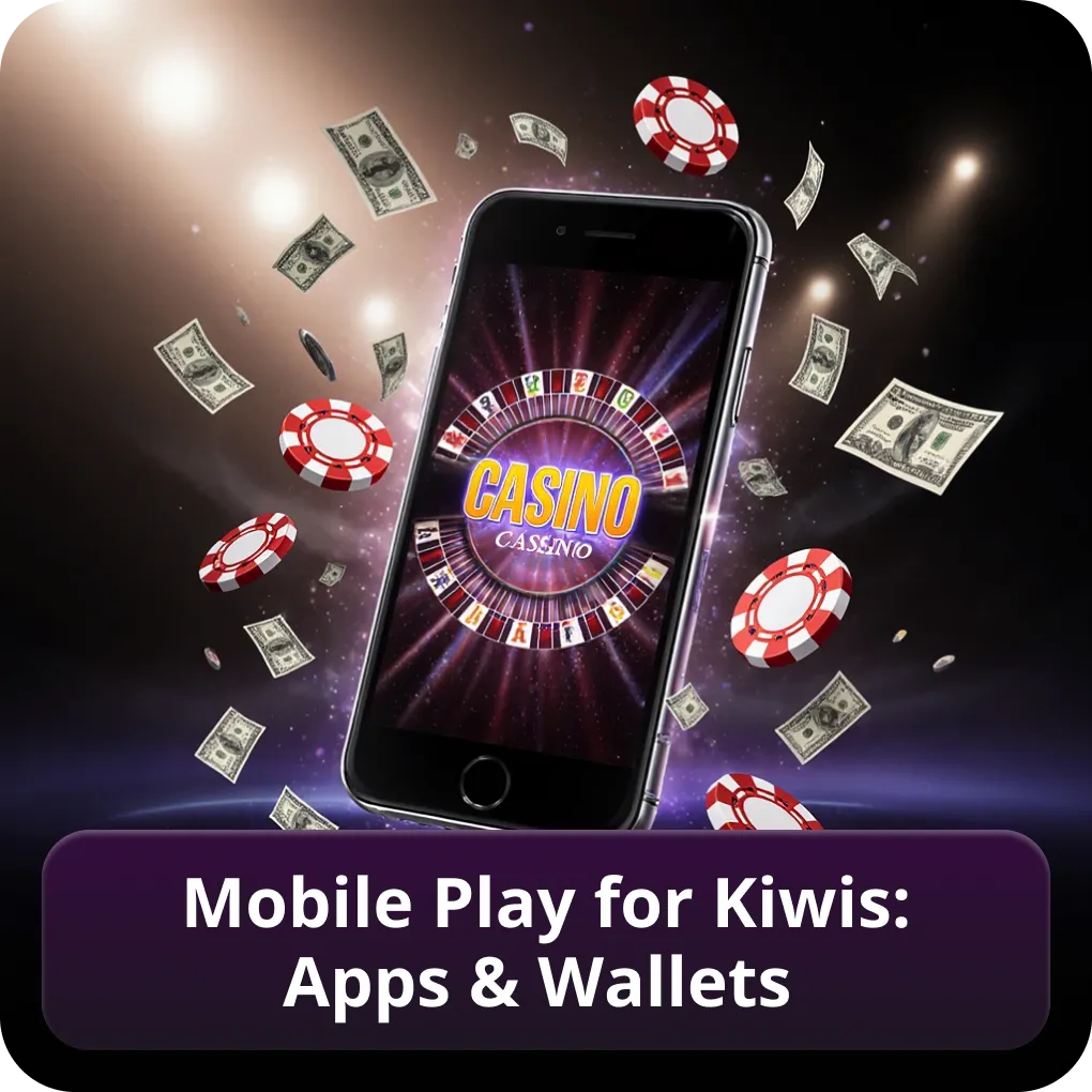 Bitcoin slots NZ mobile play apps and wallets for Kiwis