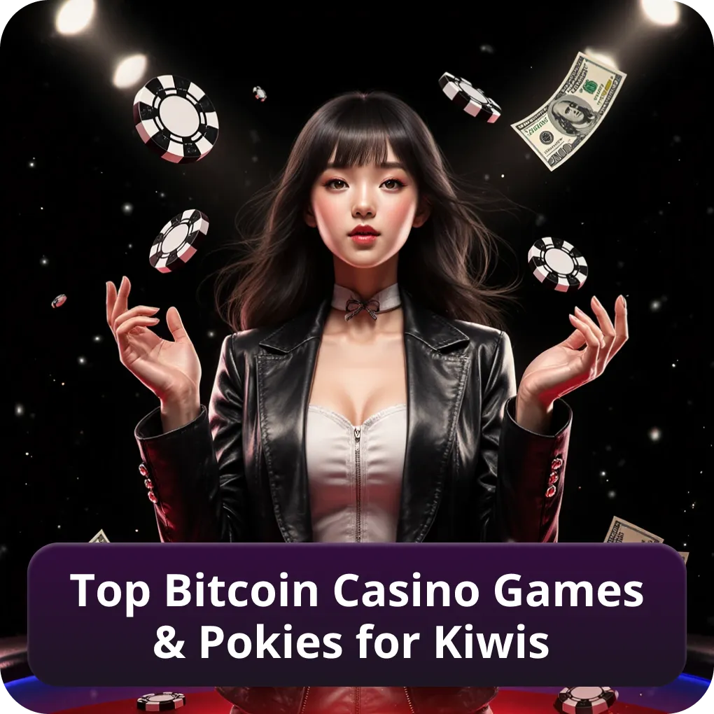 Top bitcoin casino games and slots NZ pokies for Kiwis